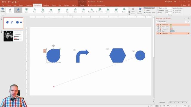 Powerpoint - Add multiple animations to one object ✔ смотреть онлайн