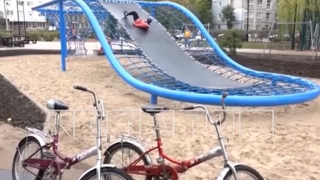 Закончена реконструкция сквера "Мать и дитя" в Канавинском районе смотреть онлайн