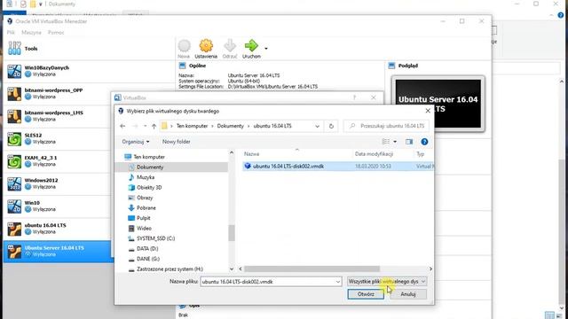 Import VM VirtualBox смотреть онлайн