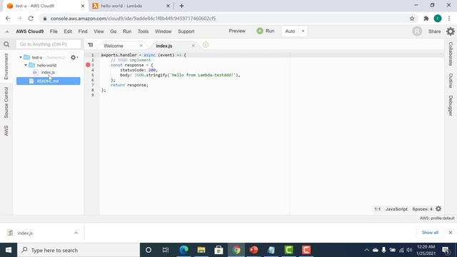 aws Cloud9 #aws #lambda #cloud9 смотреть онлайн