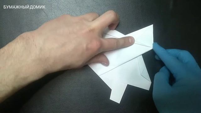 Самолёт истребитель СУ-37 из бумаги. Оригами военный самолёт. СУ-37 fighter plane made of paper. смотреть онлайн