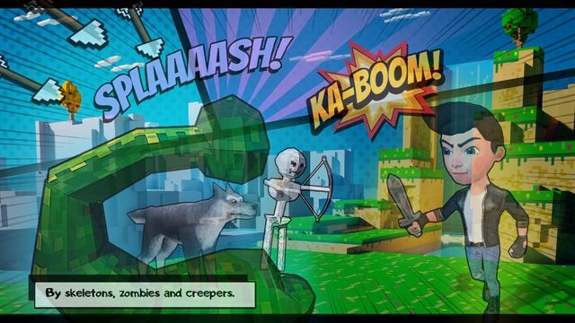 Boom!! New Comics!! RealmCraft 3D Free with Skins Export to Minecraft смотреть онлайн
