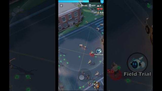 Zombie Waves Gameplay walkthrough Part 1 (iOS, Android) смотреть онлайн