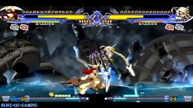 Slice of Gaming - BlazBlue: Continuum Shift II (PSP) Tsubaki Arcade Run (Full) смотреть онлайн