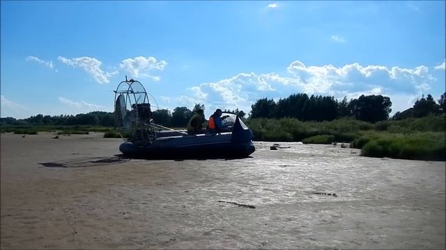 Испытания СВП Бриз 420 22S часть1 / test Hovercraft Breeze 15.07.2014 смотреть онлайн