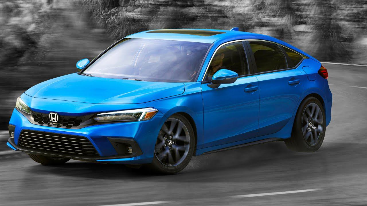 All New Honda CIVIC hatchback 2022 - Экстерьер, Интерьер, Вождение! смотреть онлайн