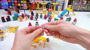 "ЛЕГО" ИГРА В КАЛЬМАРА/ ПЕРЕТЯГИВАНИЕ КАНАТА  / "LEGO" SQUID GAME