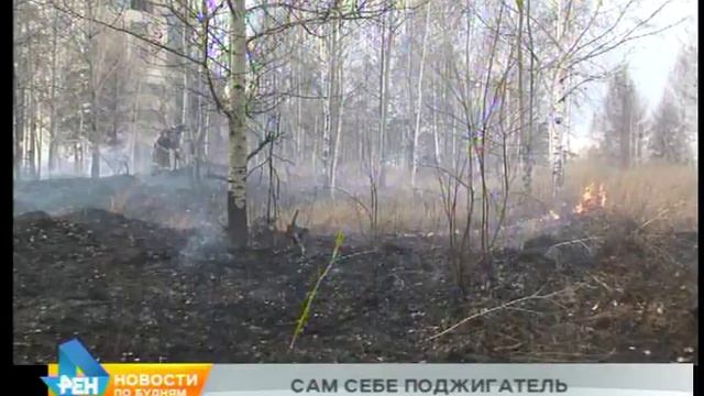 Сильные ожоги получил пенсионер в Братске, когда пытался сжечь траву на даче смотреть онлайн