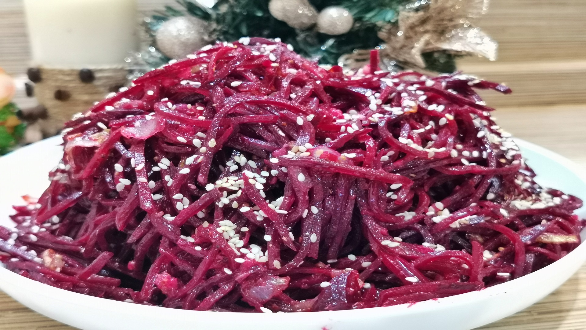 СВЕКЛА? ПО-КОРЕЙСКИ. ВКУСНЫЙ и ПРОСТОЙ САЛАТ БЕЗ МАЙОНЕЗА смотреть онлайн