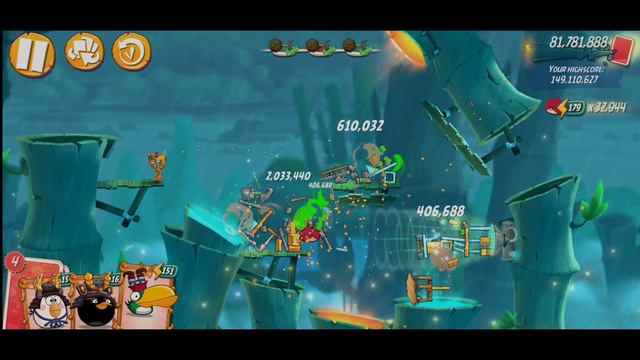 Angry birds 2 mighty eagle bootcamp Mebc 16 apr 2023 with both extra birds (Terence+stella)#ab2 meb смотреть онлайн