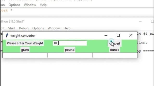 Weight Converter in Python using Tkinter || MR.ProgHammer смотреть онлайн