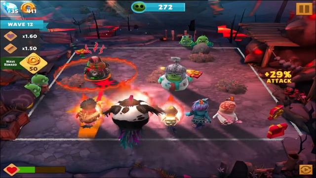 BYRON LEVEL 96 - TEAM POWER 20986 - ANGRY BIRDS EVOLUTION - LET'S PLAY #87 смотреть онлайн