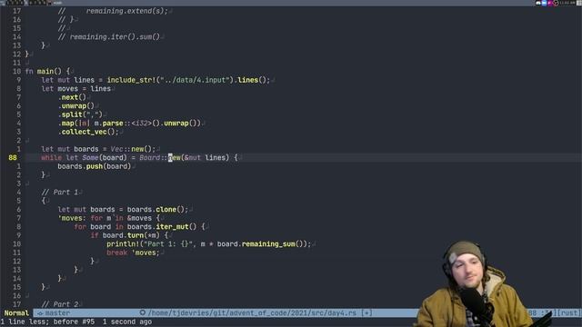 [AoC 2021] Day 4: #Rust смотреть онлайн