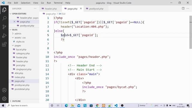 Display Pages Complete Blog in PHP part18 смотреть онлайн