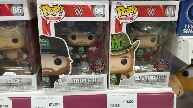 I'M FAMOUS!!! - WWE Mattel Action Figure Toy Hunt + New Triple H Figure Discovered Whilst Shopping!