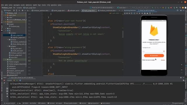 Firebase CRUD (5): Créer un Système d'Authentification avec Firebase et Flutter (Email/Password) #2 смотреть онлайн