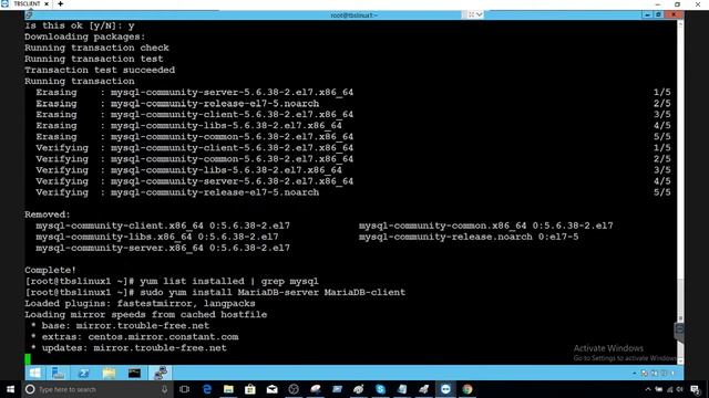 How to Migrate from MySQL to MariaDB on Linux CentOS - MariaDB Admin Tutorial смотреть онлайн