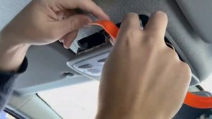 Замена ламп в плафонах салона на светодиодные Рено Каптюр #renault #kaptur