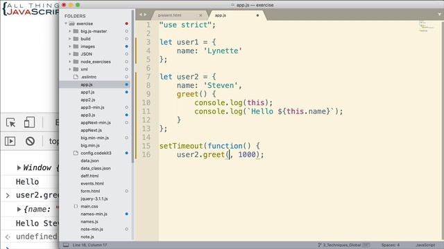 JavaScript Tip: Understanding and Using bind Part 1 (Binding this) смотреть онлайн