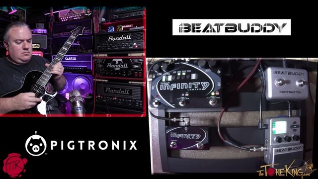 Pigtronix INFINITY Looper & BEAT BUDDY Drum Machine DEMO - 30 Pedals in 30 Days смотреть онлайн