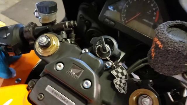 2005 HONDA CBR1000rr Start And Rev