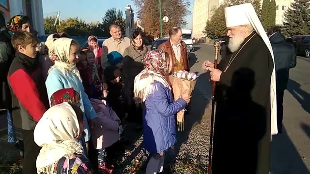 Свято Покровы Богородицы! Встреча Владики! 14.10.18р смотреть онлайн