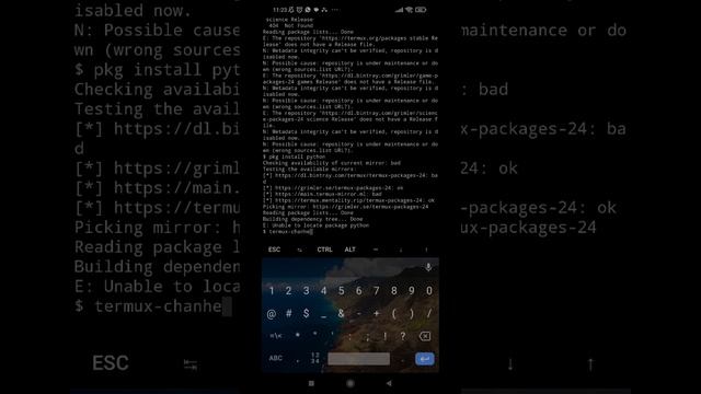 Corrigir Erro Termux Não Instala Python смотреть онлайн