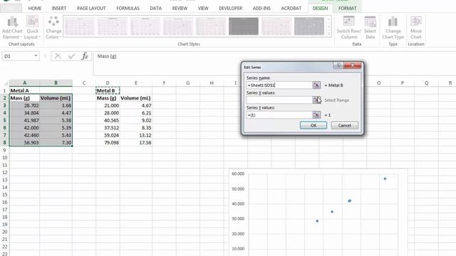 Graphing two data sets on the same graph with Excel смотреть онлайн