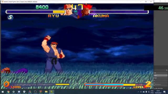 Street Fighter Alpha 2 - Shin Akuma Challenge in 1:34:84 ( WR) смотреть онлайн