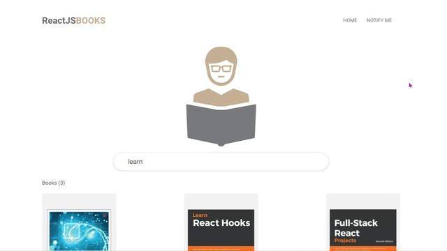REACT BOOKS COLLECTION WEBSITE смотреть онлайн
