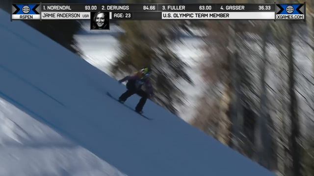 Jamie Anderson Wins Slopestyle Silver