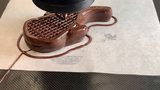 3D Chocolate Printing with LuckyBot смотреть онлайн