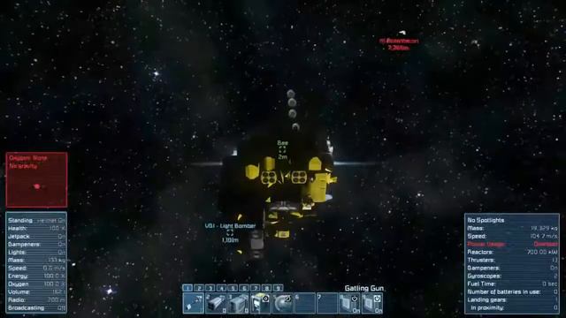 The Bee (Vanilla Fighter, Space Engineers) смотреть онлайн