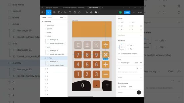Figma Design - Calculator смотреть онлайн