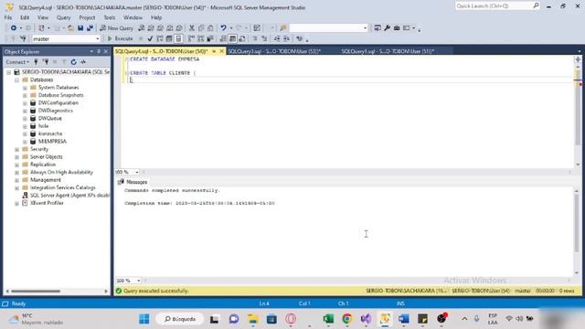 COMO APRENDER SQL SERVER DESDE CERO (PARTE 1) crea una base de datos смотреть онлайн