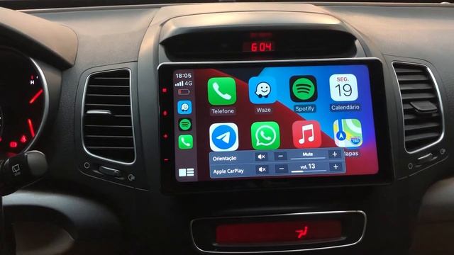 Kia Sorento 2014 - Central Pioneer 9” CarPlay e Android Auto sem fio - ArtsomAuto смотреть онлайн