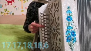 Пусть бегут неуклюже-разбор на гармони