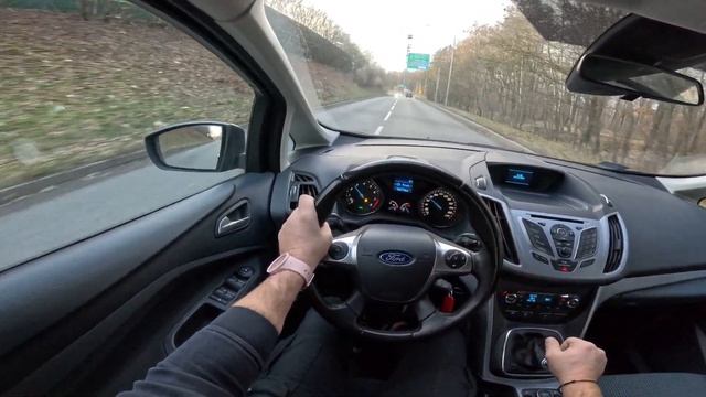 2013 Ford C-MAX II Grand | 1.0 ECOBOOST 125HP | POV Test Drive смотреть онлайн