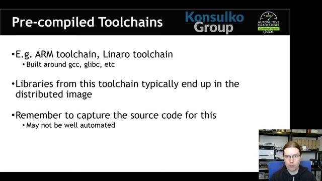Open Source License Compliance with AGL - Paul Barker, Konsulko Group смотреть онлайн
