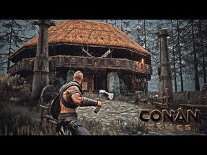 HOW TO BUILD A VIKING HOUSE [TIMELAPSE] - CONAN EXILES