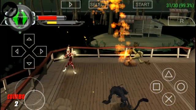 Ben 10 Protector Of The Earth Part 21 Riverboat Android (ppsspp) Walkthrough