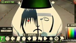 как сделать винил аниме в кар паркинг