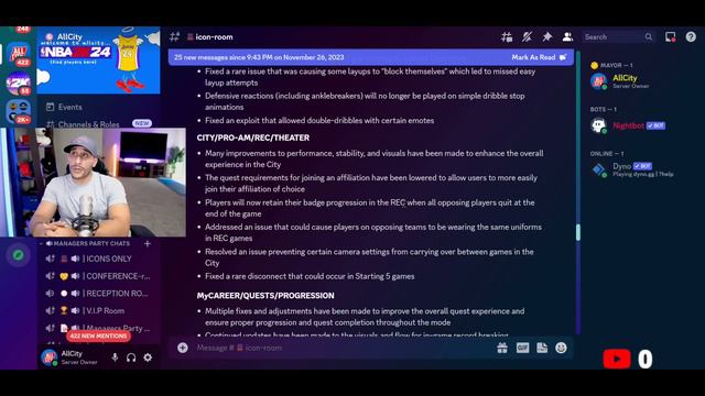 NEW SEASON 3 PATCH NOTES UPDATE GAMEPLAY CHANGES | NBA 2K24 NEWS UPDATE смотреть онлайн