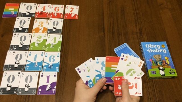 Играю в настольную игру Okey Dokey (Оки Доки)