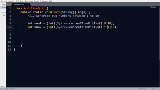Addition Quiz Game in Java | Java programming by idiotsdiary смотреть онлайн