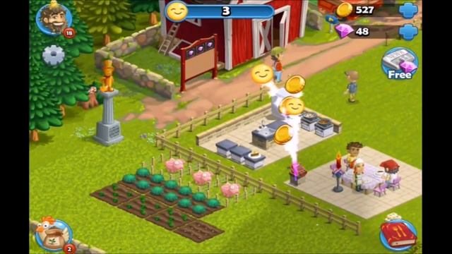 Gourmet Ranch: Farm, Cook and Serve Gameplay (Playdemic) : Reach Level 5 in 20 min - ipad gameplay смотреть онлайн