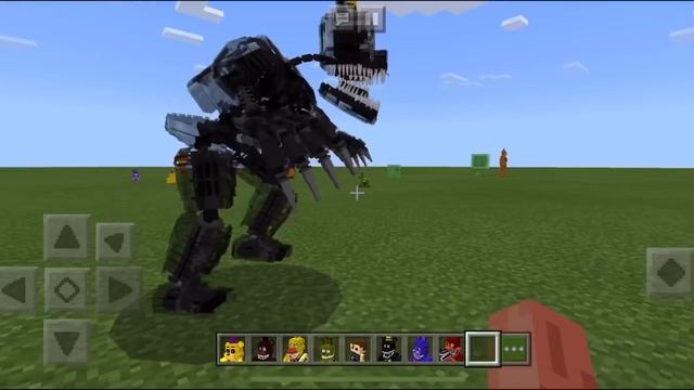 REAL FIVE NIGHTS AT FREDDYS 4 MOD in Minecraft PE смотреть онлайн