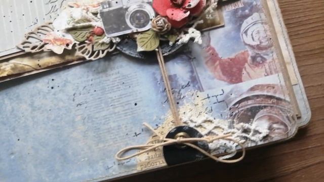 Обзор двух Ретро-альбомов/скрапбукинг смотреть онлайн