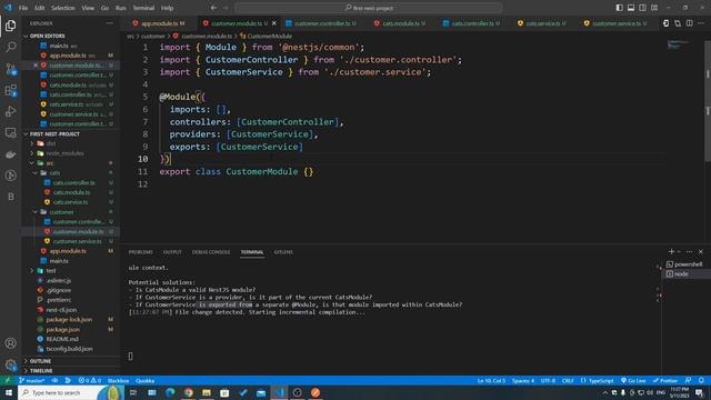 NestJs - Service Providers & Dependency Injection [03] смотреть онлайн