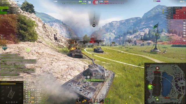 E 50 M: Base defender - World of Tanks смотреть онлайн